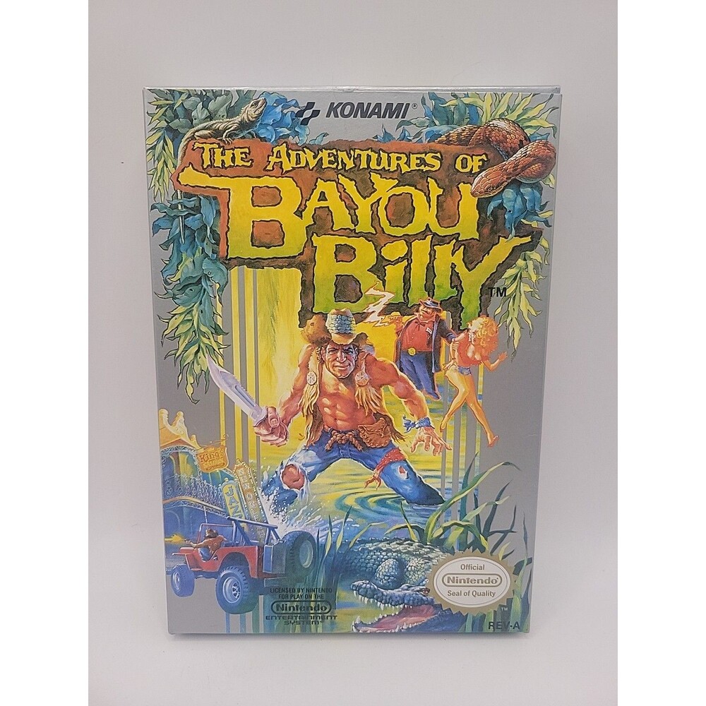 Adventures of Bayou Billy (Nintendo NES, 1989) Authentic(New,Other)